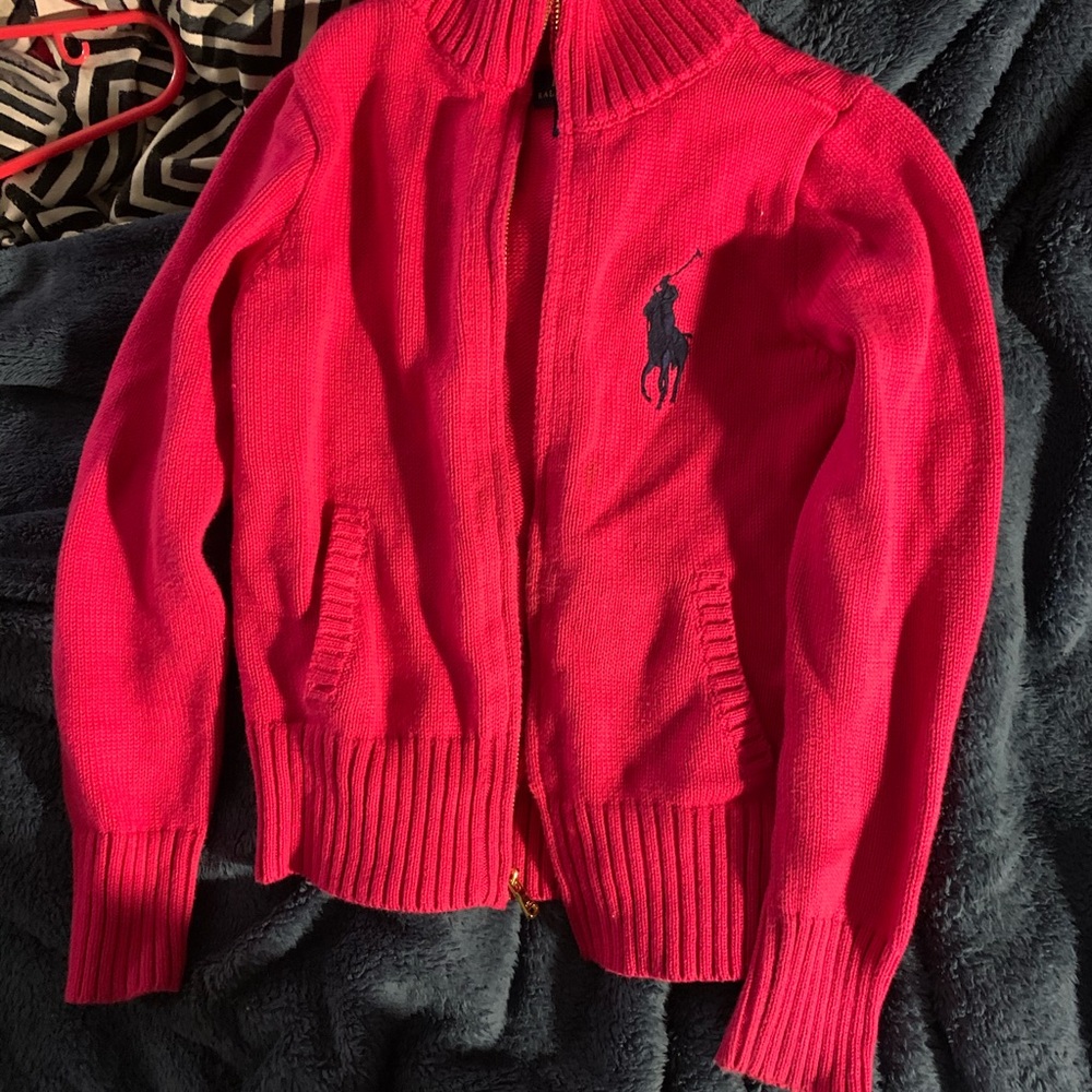 Girls polo sweater